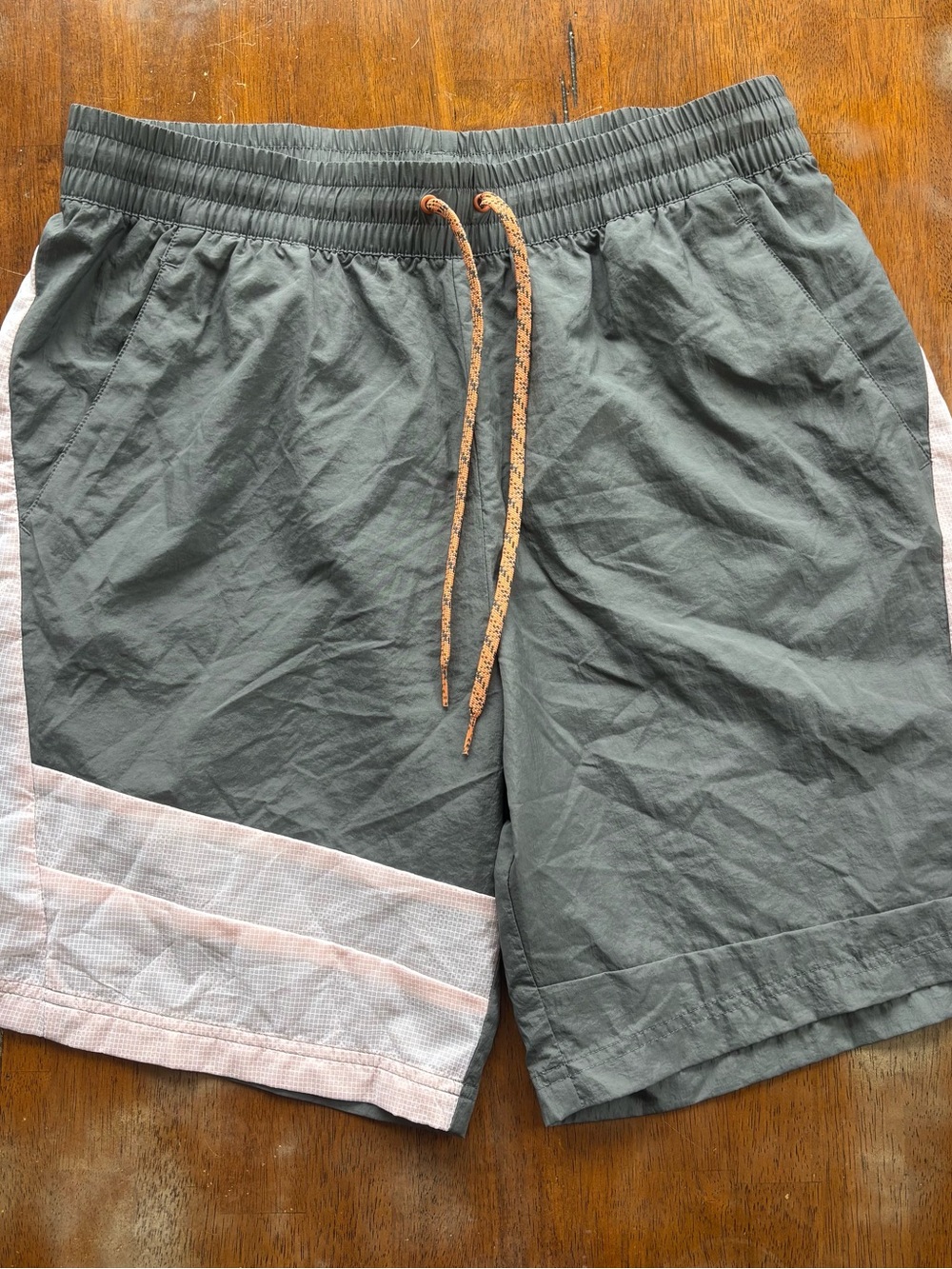 Adidas Men's Gray Drawstring Shorts
